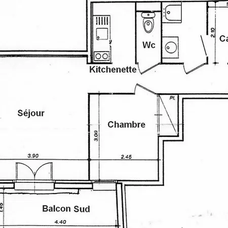 T2 Centre Luchon - Balcon Sud - Parking Prive - 4/6 Personnes - Fr-1-313-141
